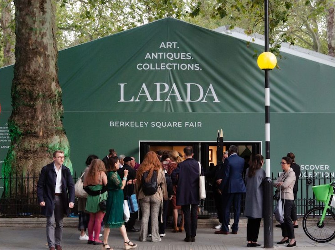 Emma Rutherford in Conversation with Author Nicole Swengley, a Talk for LAPADA Berkeley Square Fair