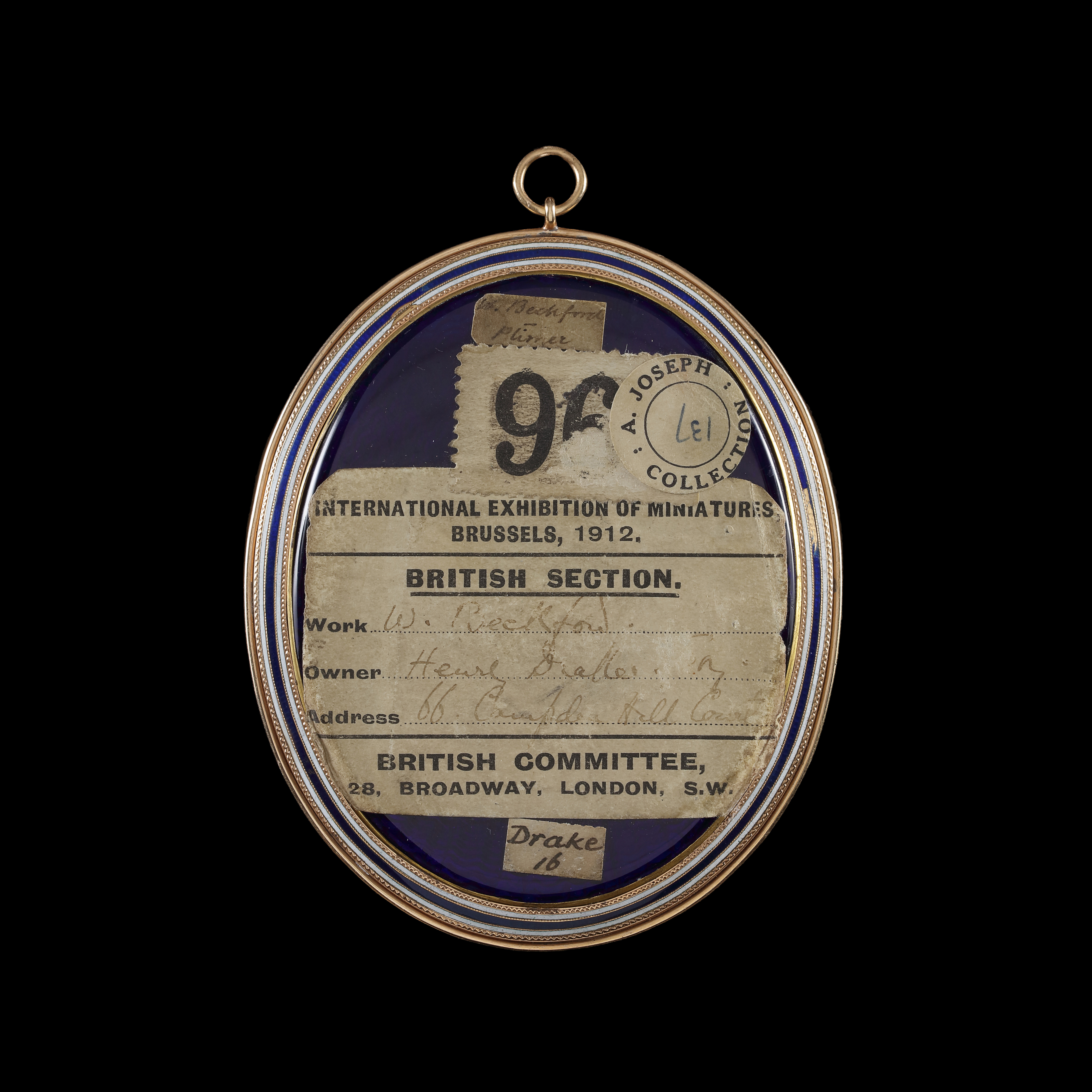 Portrait miniature of a Young Boy, traditionally called William Beckford