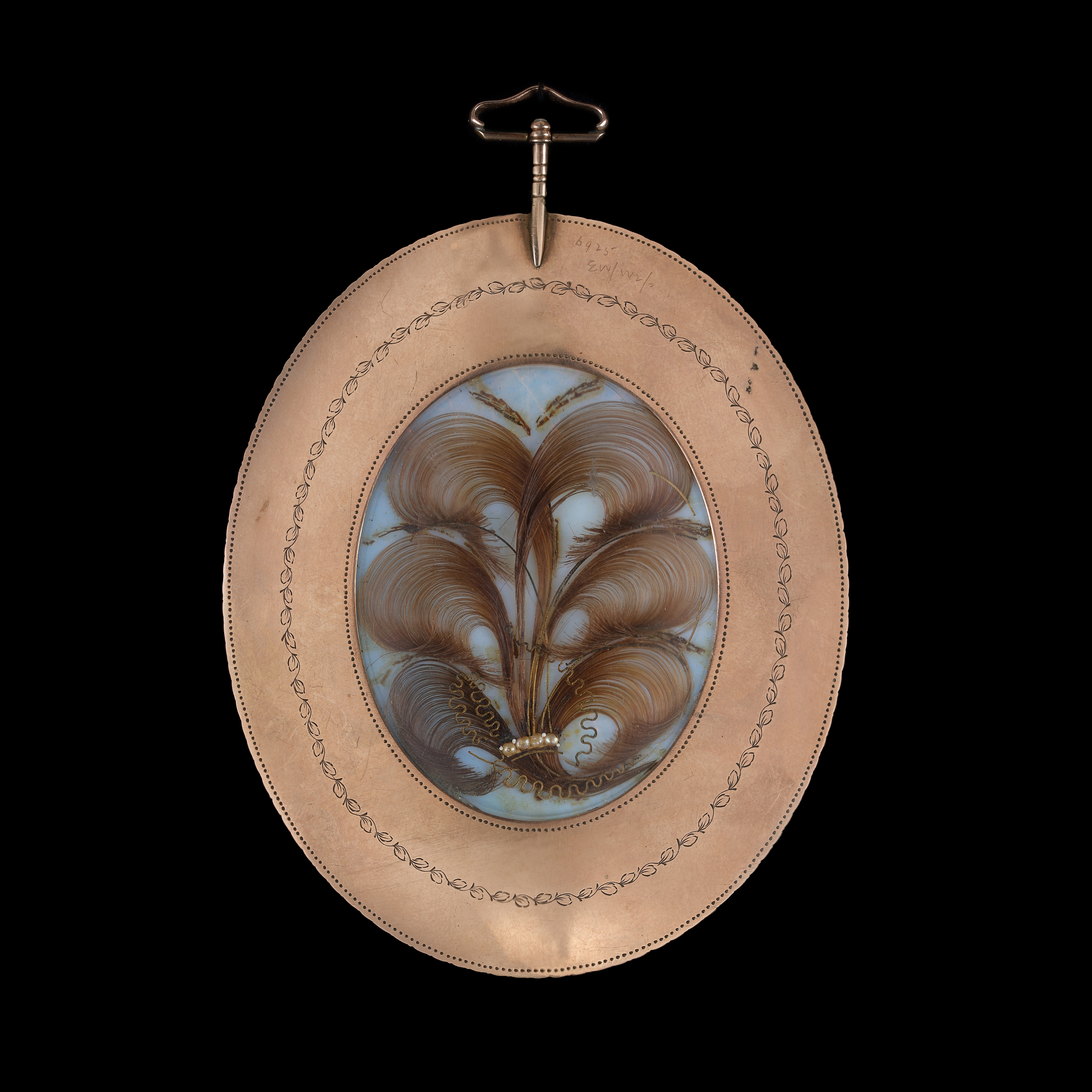 Mr Thomas James (1780-1853) and his wife, Mary Ann (nee Watkyns) (d. 1860), in an embrace