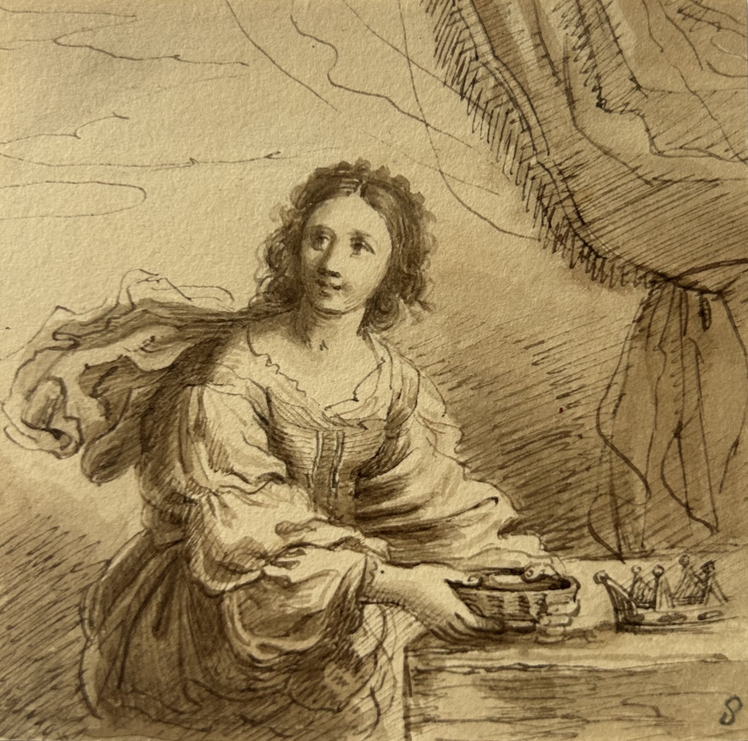 Sophonisba with the bowl of poison