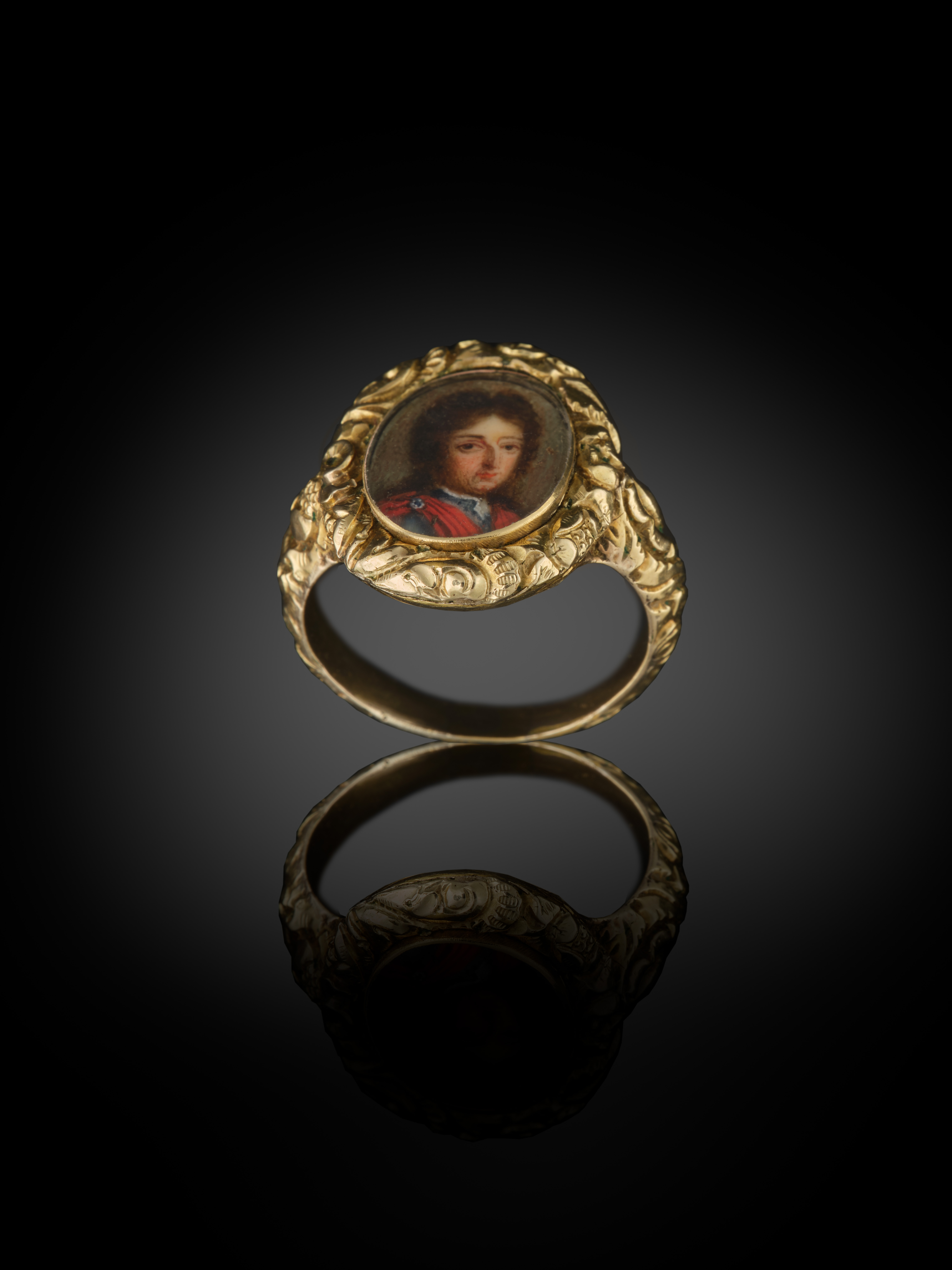 Portrait miniature of William III, King of England (1650-1702)