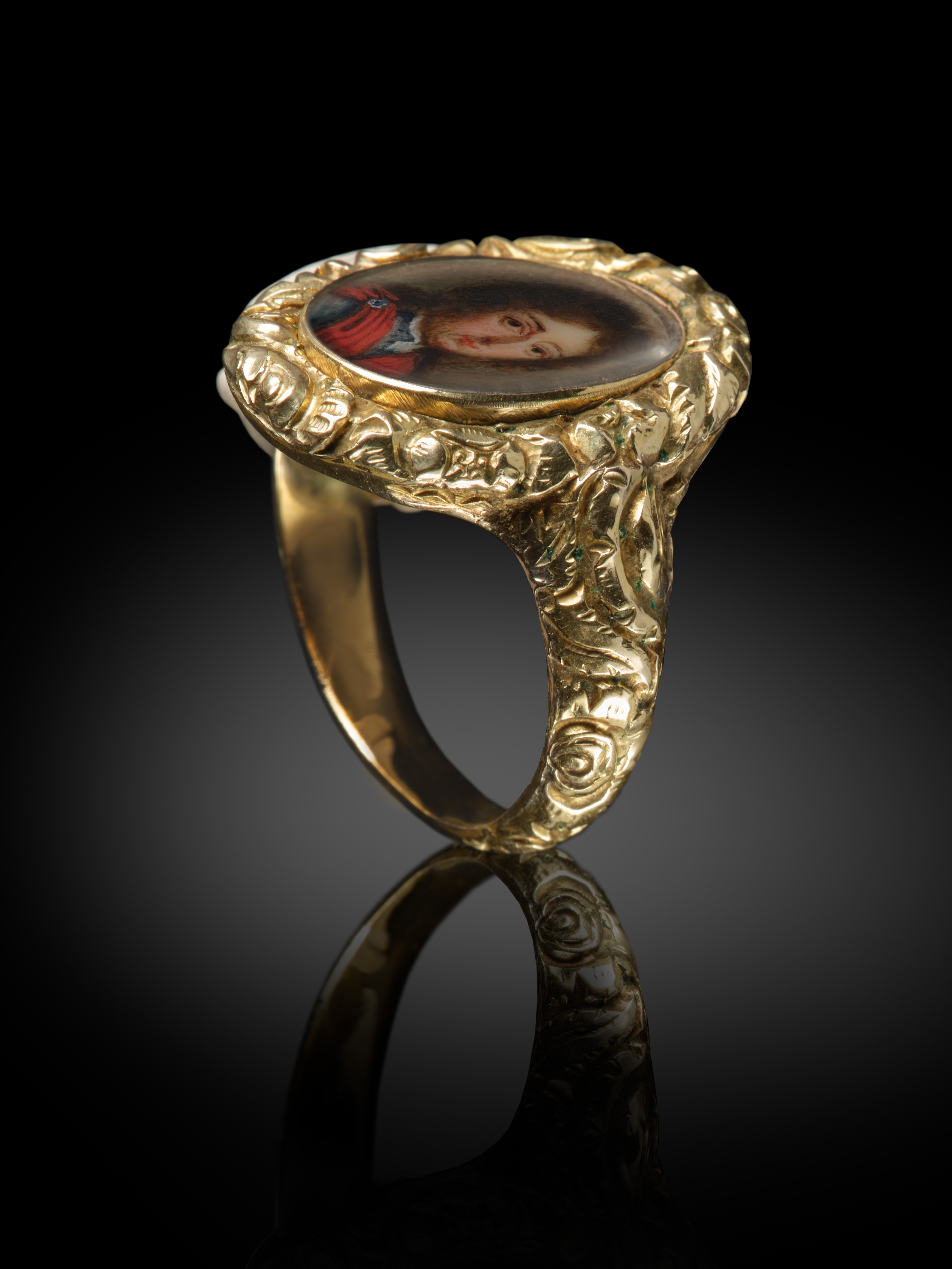 Portrait miniature of William III, King of England (1650-1702)