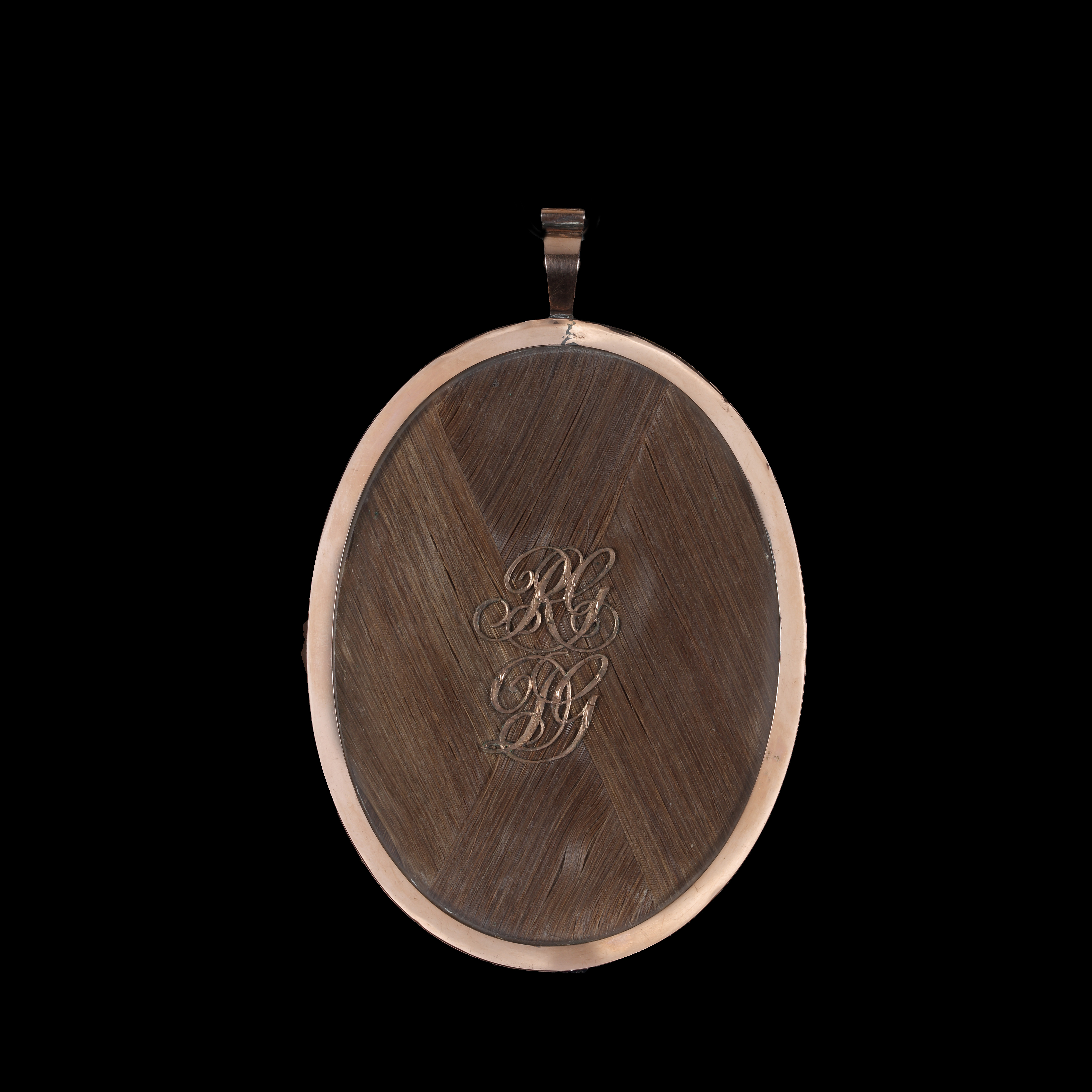 Portrait miniature of a son of Robert Graham of Fintry, almost certainly Robert (1775-1799), wearing blue coat with white waistcoat and stock, his hair worn long and powdered