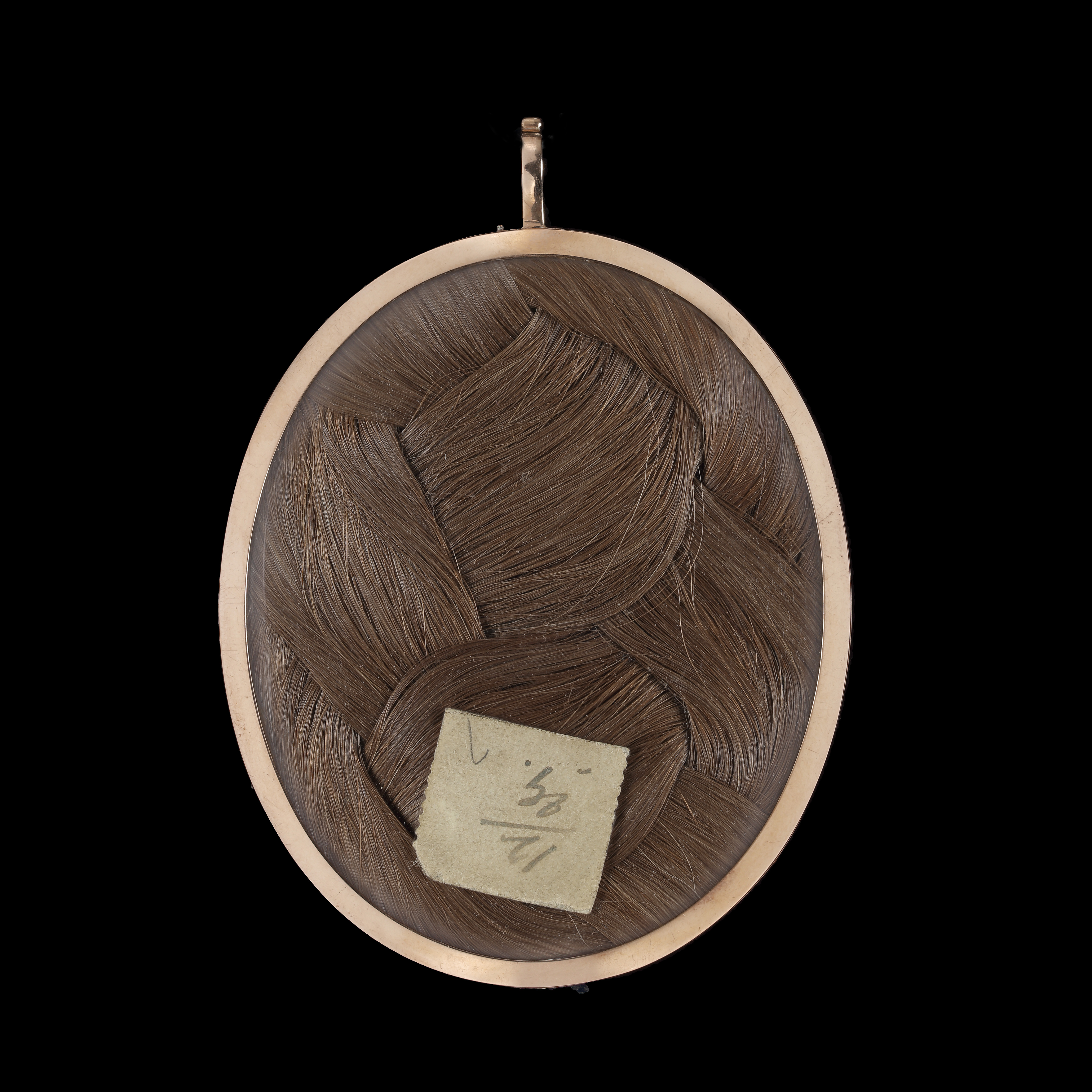 Portrait miniature of a daughter of Robert Graham of Fintry, likely Anne, wearing white dress and a white band in her hair