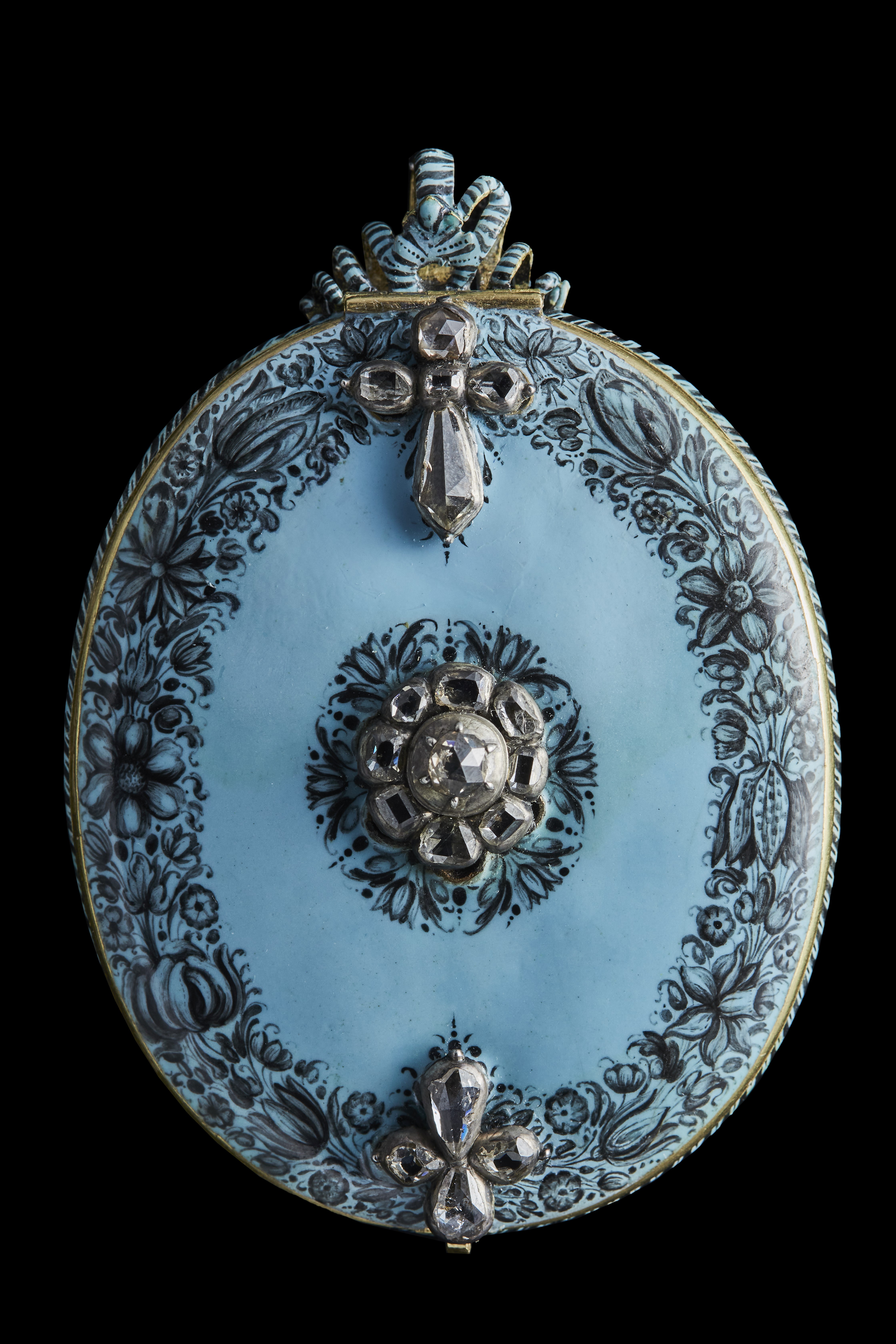 Portrait miniature of King Charles II (1630-85)