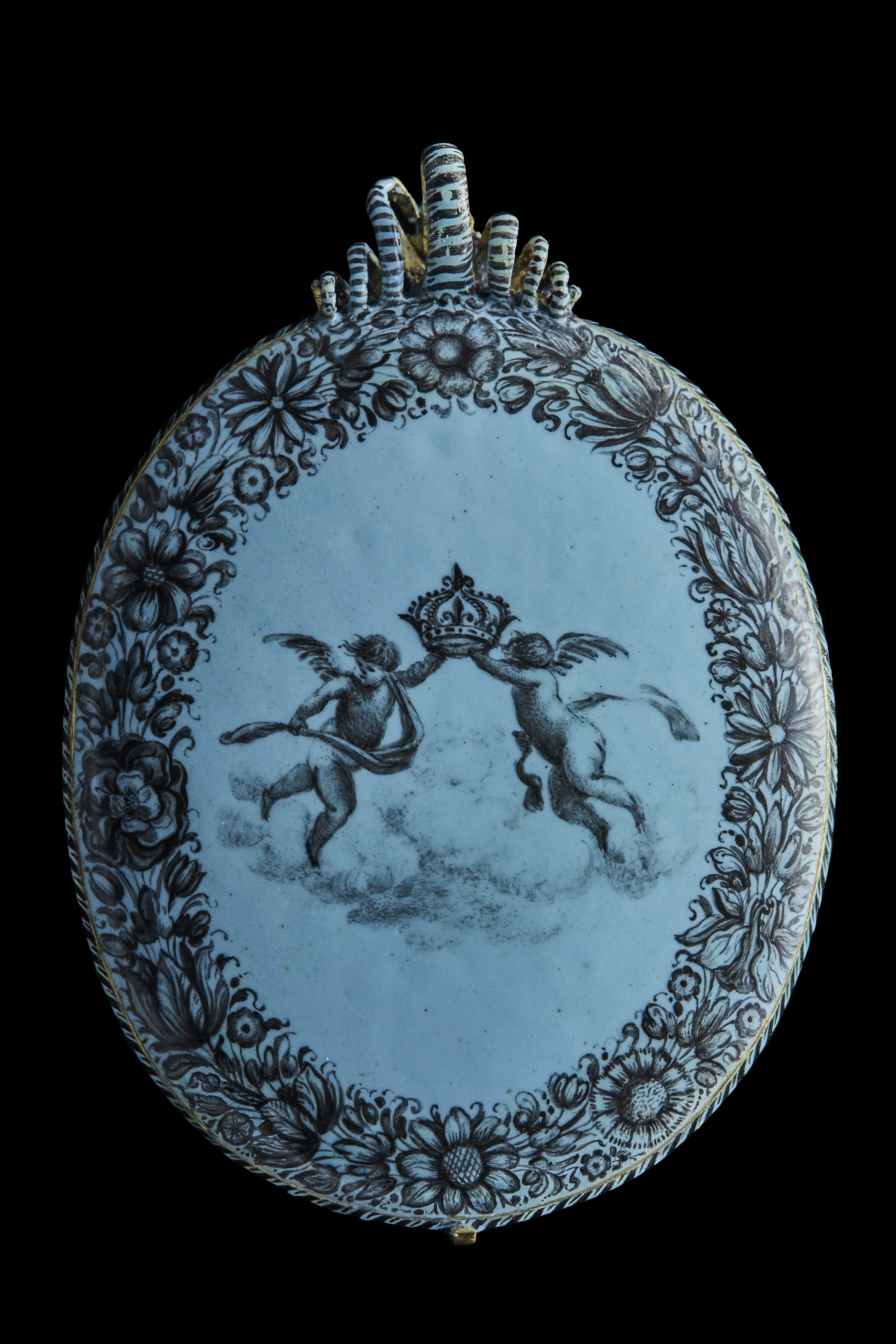 Portrait miniature of King Charles II (1630-85)