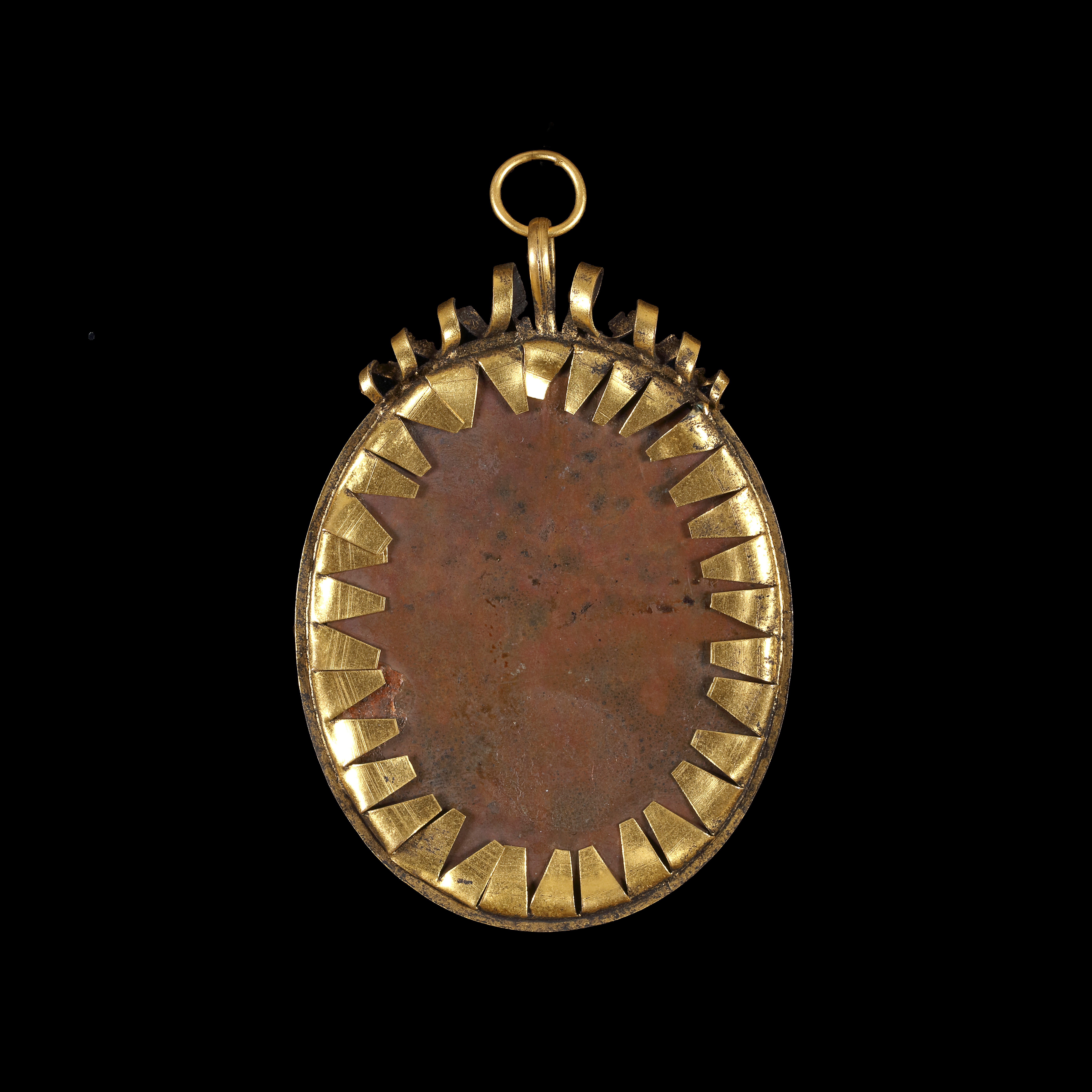 Portrait of a Gentleman, wearing gilt-edged armour and lace jabot, his blond hair worn long