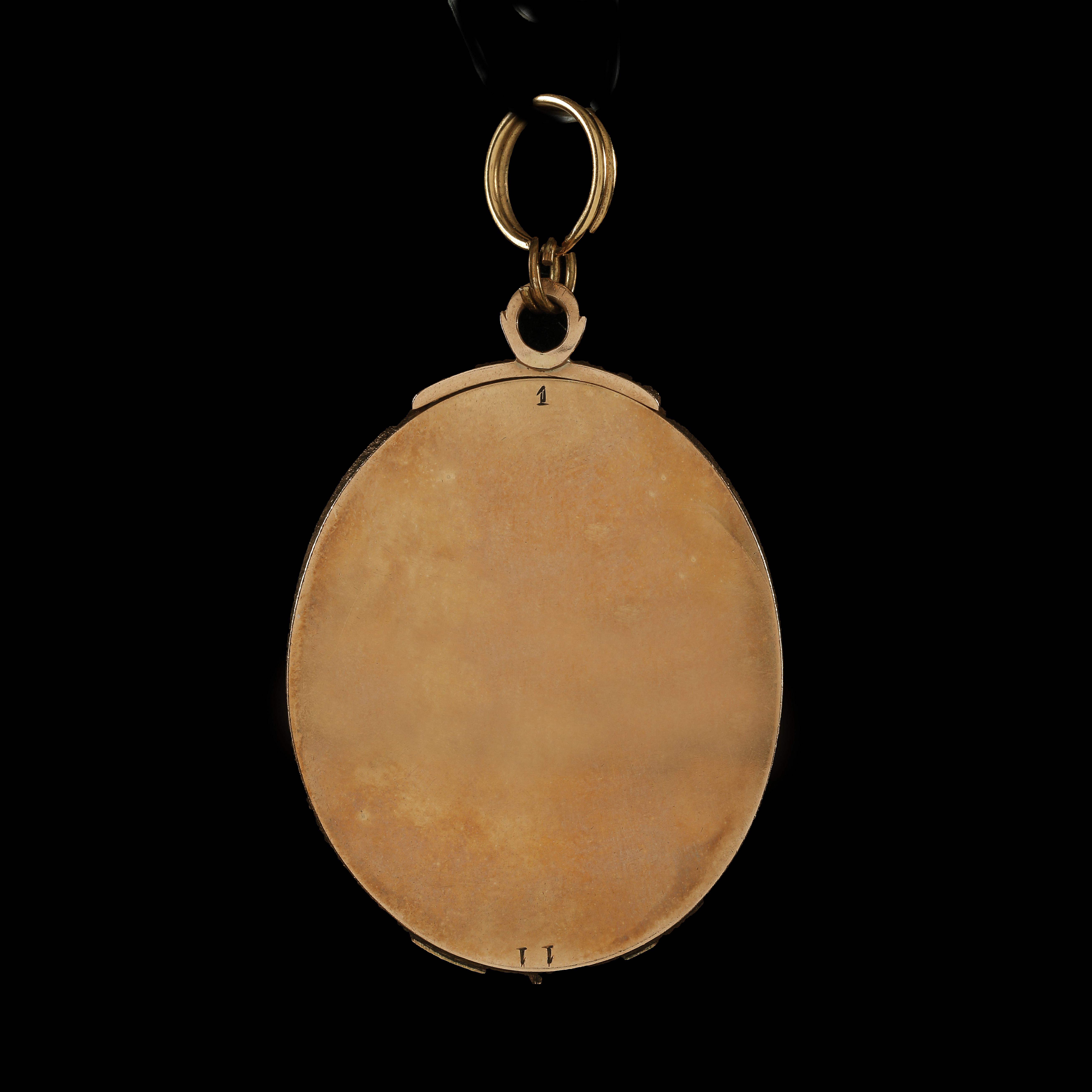 Portrait of a Lady, wearing a purple dress with gauze shawl, her hair powdered and worn up