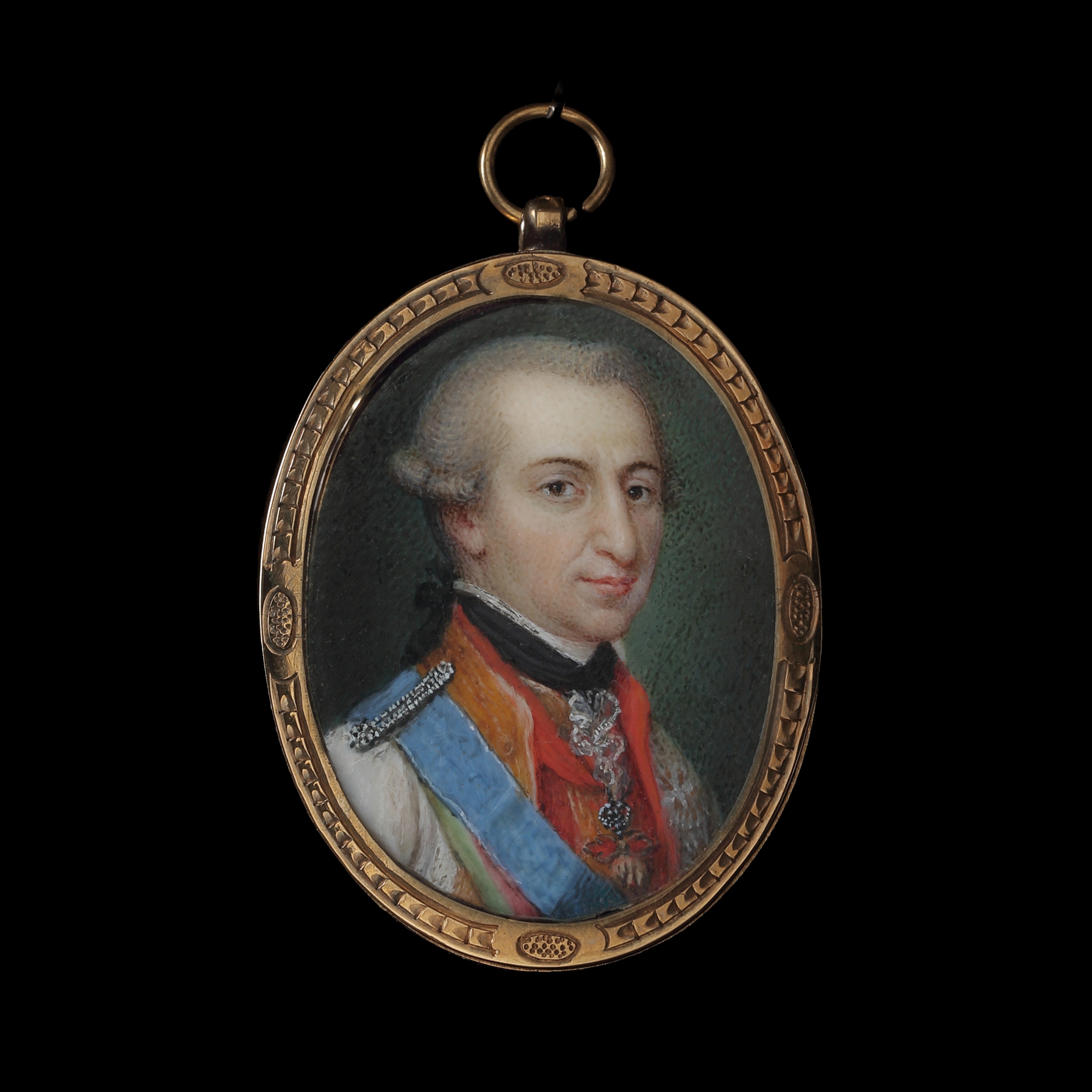 Portrait miniature of Ercole III d’Este, Duke of Modena (1727-1803)