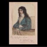 Portrait miniature of Thomas (Tom) Sheridan (1775-1817)