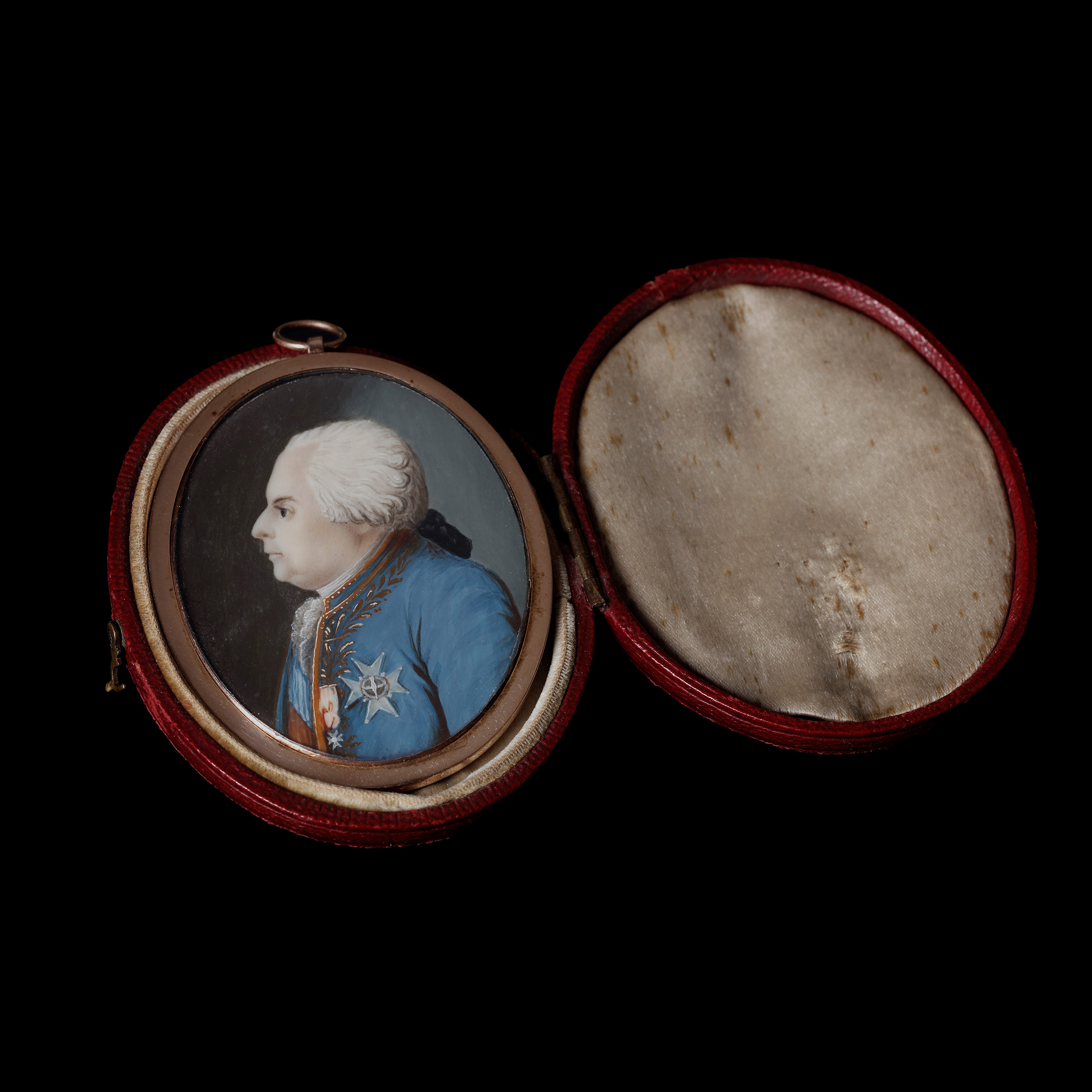 Portrait miniature of Louis XVI (1754-1793), King of France and Navarre (1774-1792), 