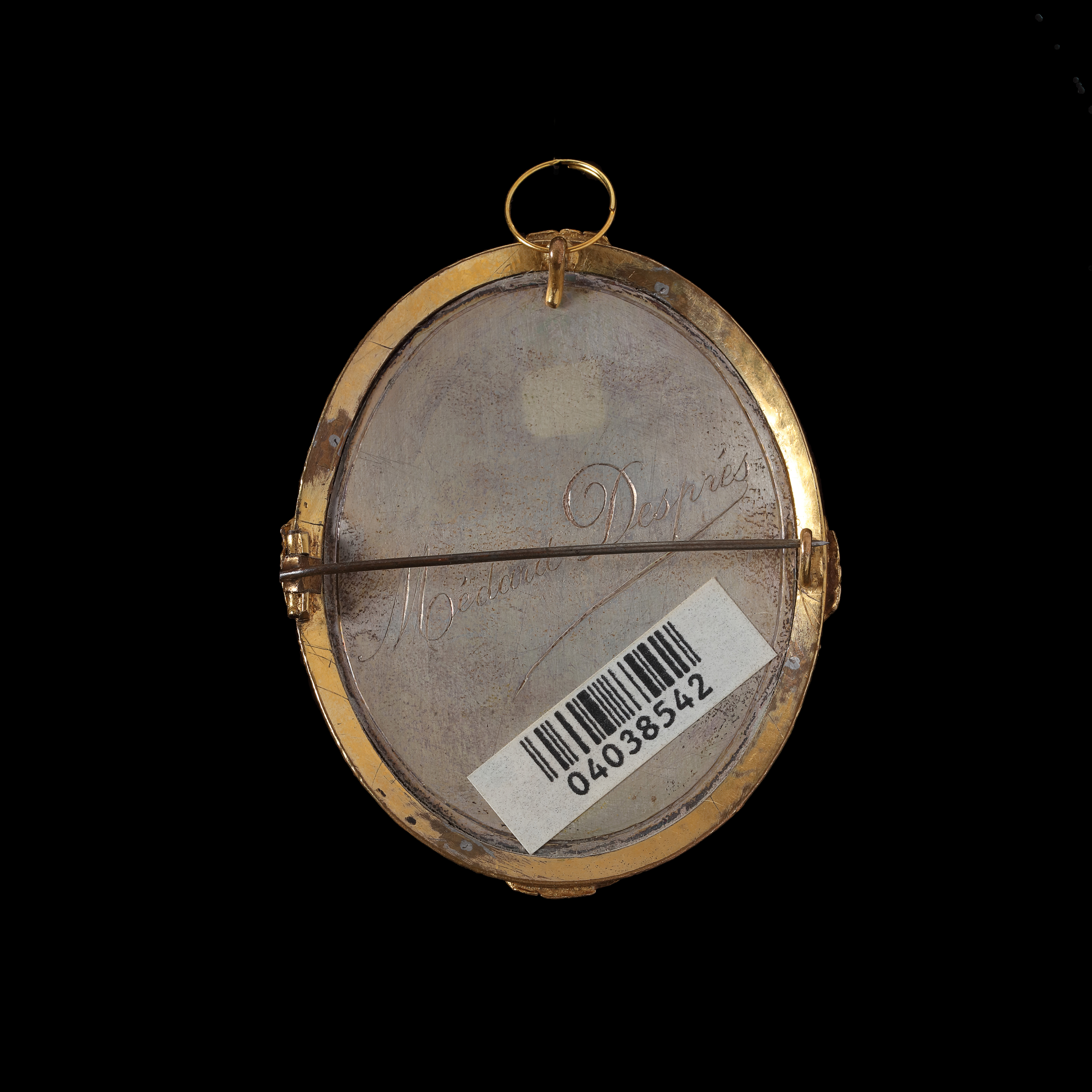 Portrait miniature of financier Médard Després (1764-1842), Regent of the Banque de France (1801-1806)