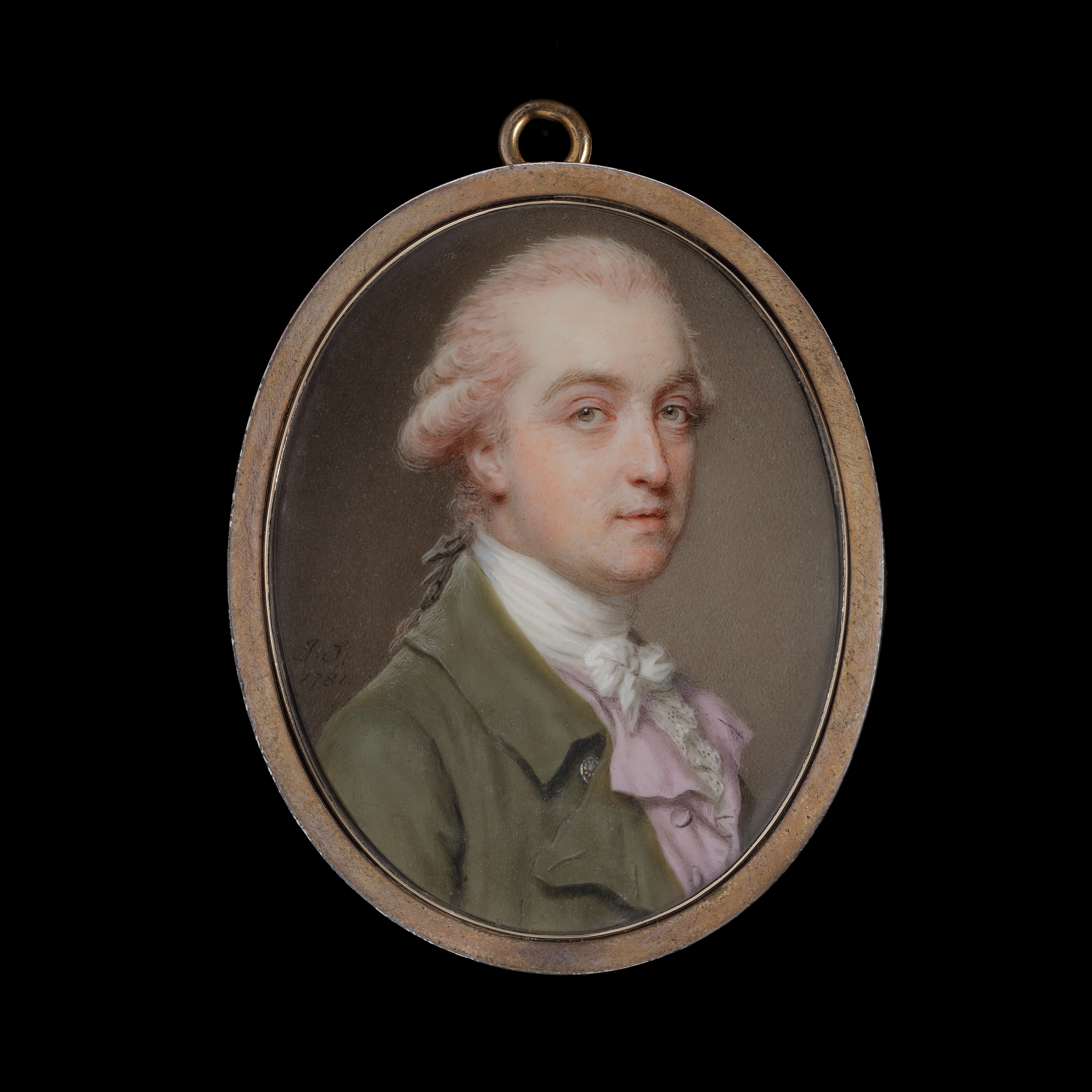Portrait Miniatures of The Hon Mrs William Irby née Mary Blackman (c.1744-1792) and The Hon William Irby (1750-1830)