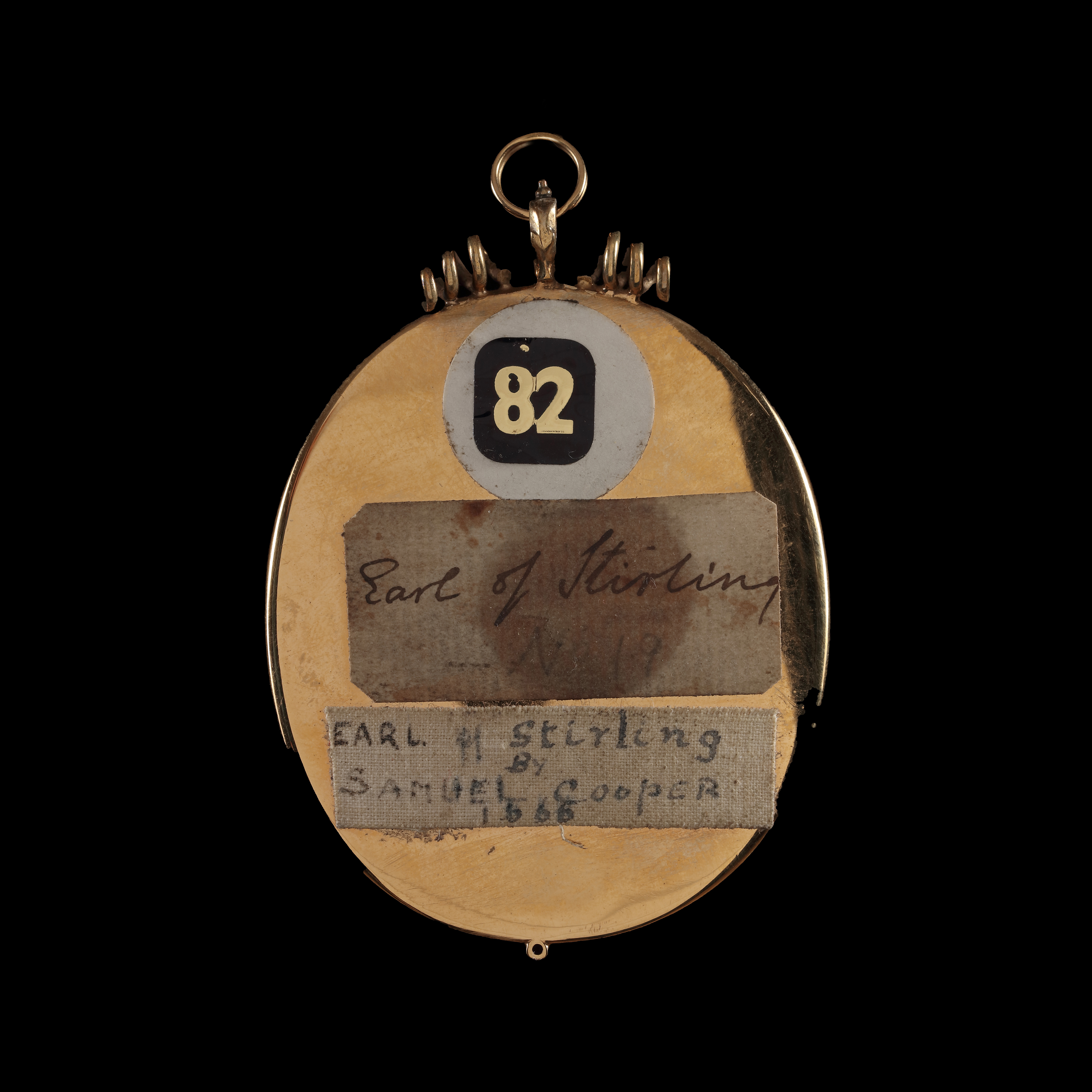 Portrait miniature of Henry Alexander, 4th Earl of Stirling (d.1691); circa 1666