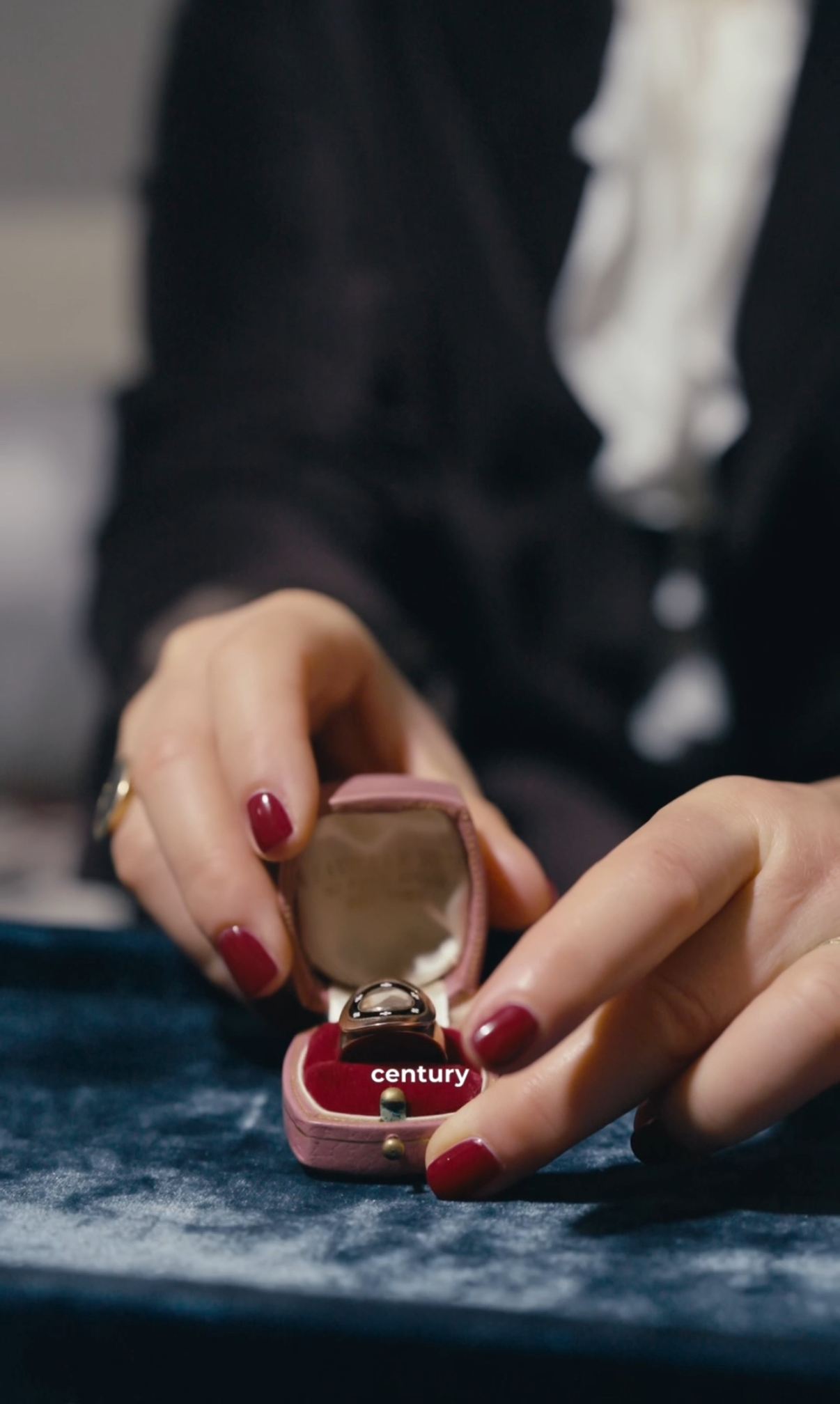 A portrait miniature ‘lovers eye’ of the hazel eye of Ellen Jane (d.1821)