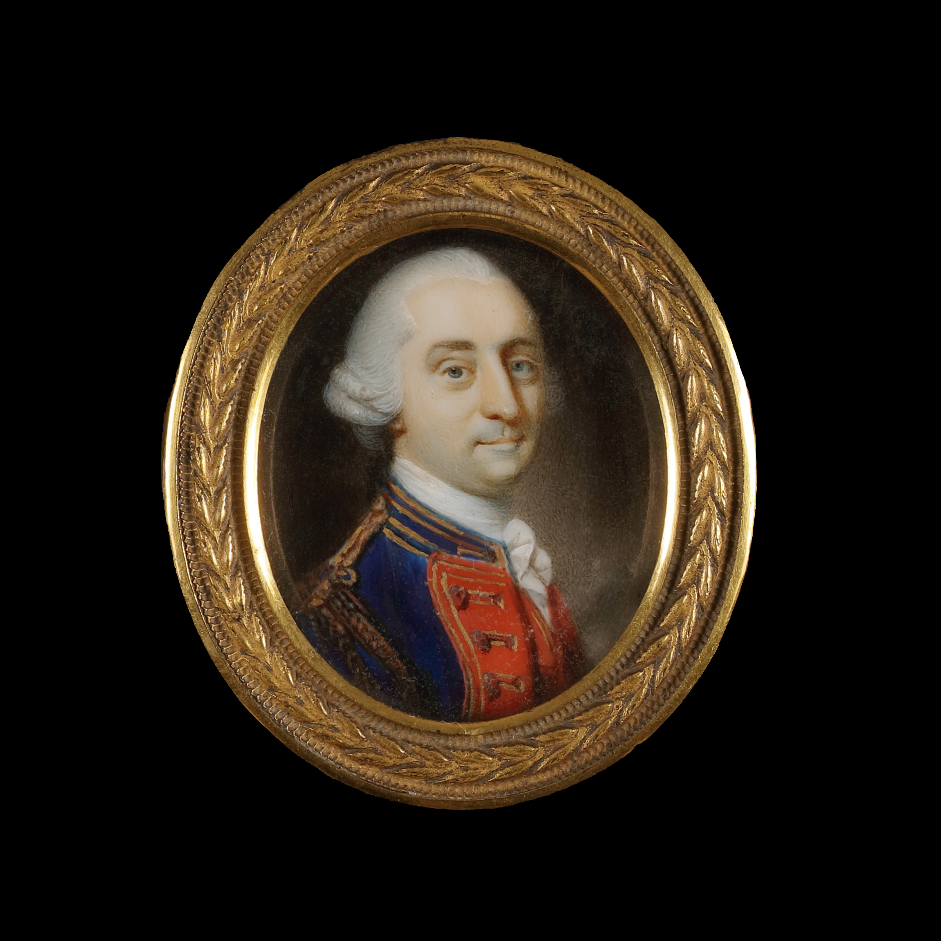 A set of portraits of the Cartwright family, clockwise from the top of the frame: Mary Catherine Cartwright (1747-1814), circa 1760s; a gentleman traditionally called Major General Thomas Desaguliers (1721-1780), circa 1770; a lady called Byzantia Cartwright (nee Lane)(d.1738), circa 1710s; and Thomas Cartwright (1735-1772), circa 1765. 