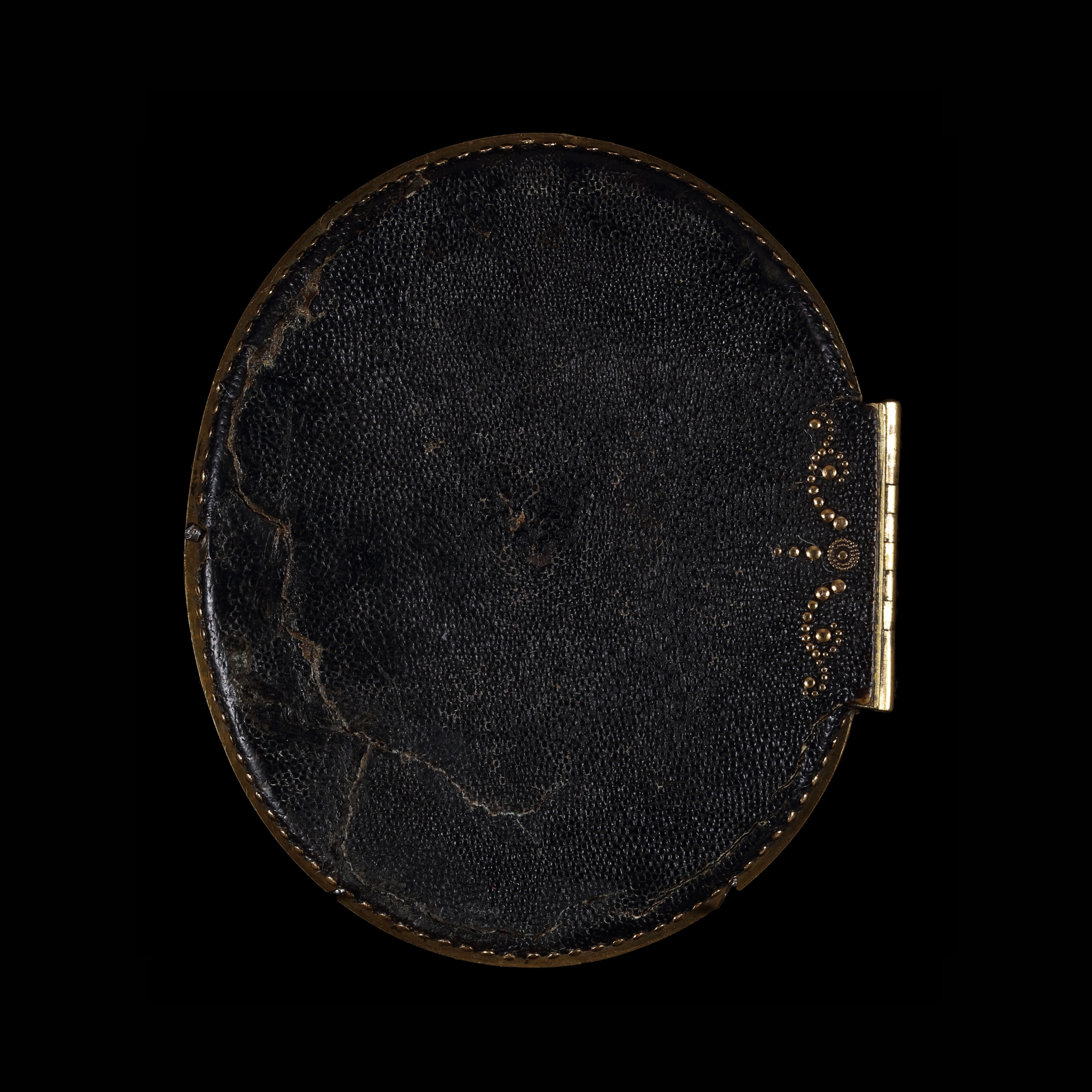 A portrait oil of a Nobleman, wearing armour, fur-trimmed blue cap, white jabot and powdered wig