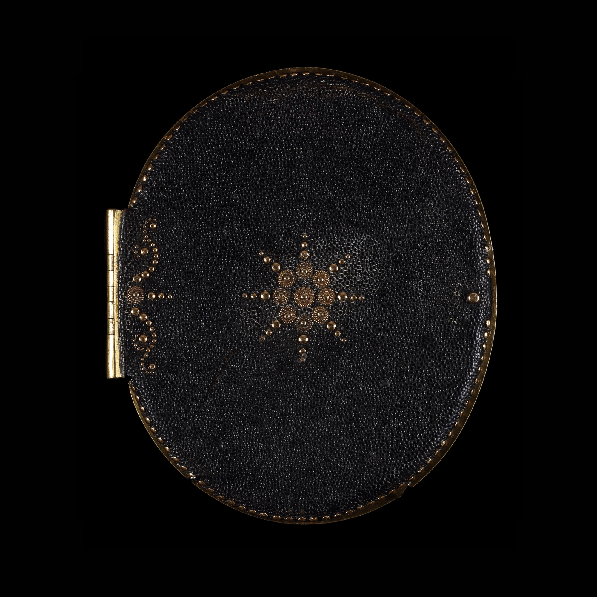 A portrait oil of a Nobleman, wearing armour, fur-trimmed blue cap, white jabot and powdered wig