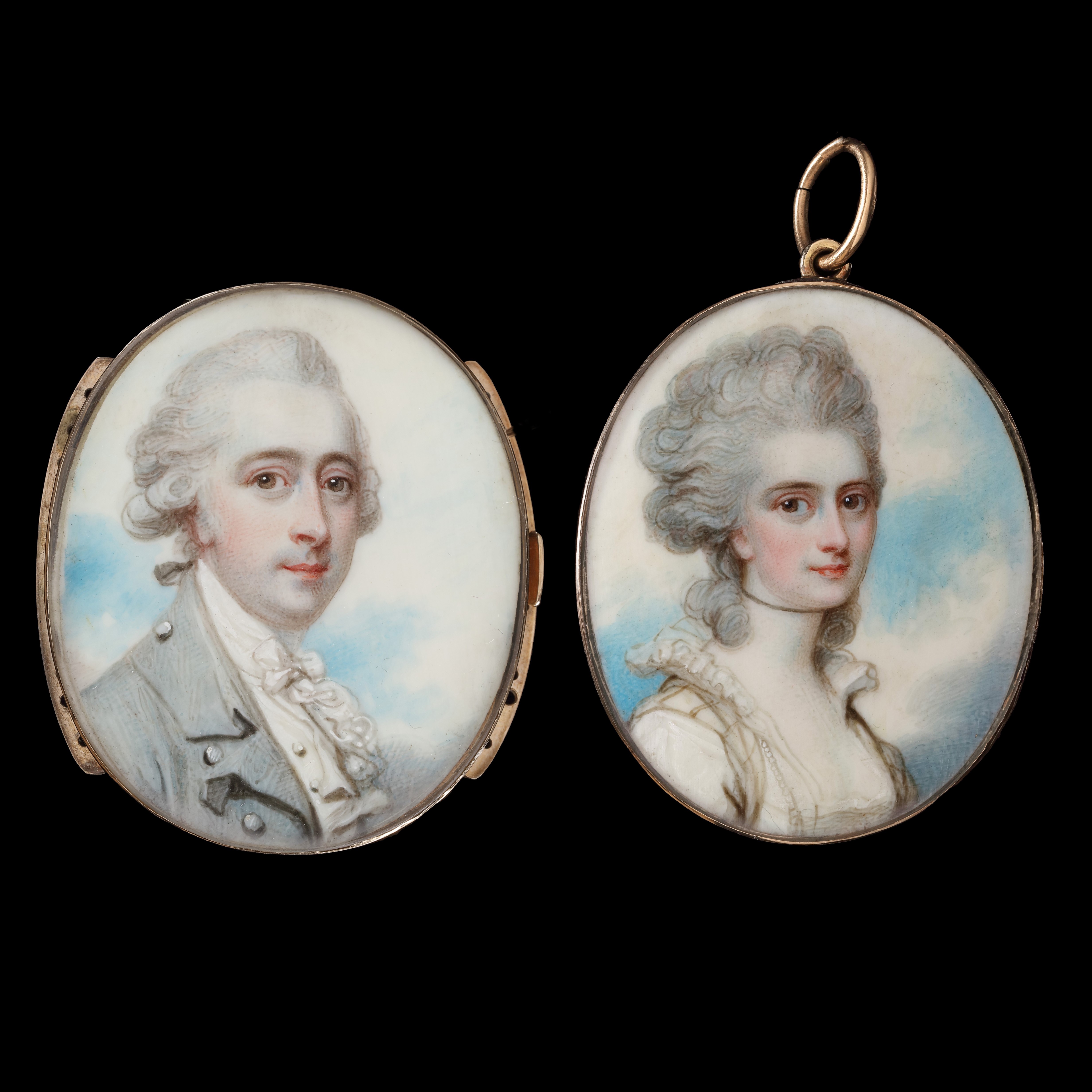 Mary Anne Magaret (née Osborn) and Johnson Wilkinson; circa 1782