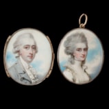Mary Anne Magaret (née Osborn) and Johnson Wilkinson; circa 1782