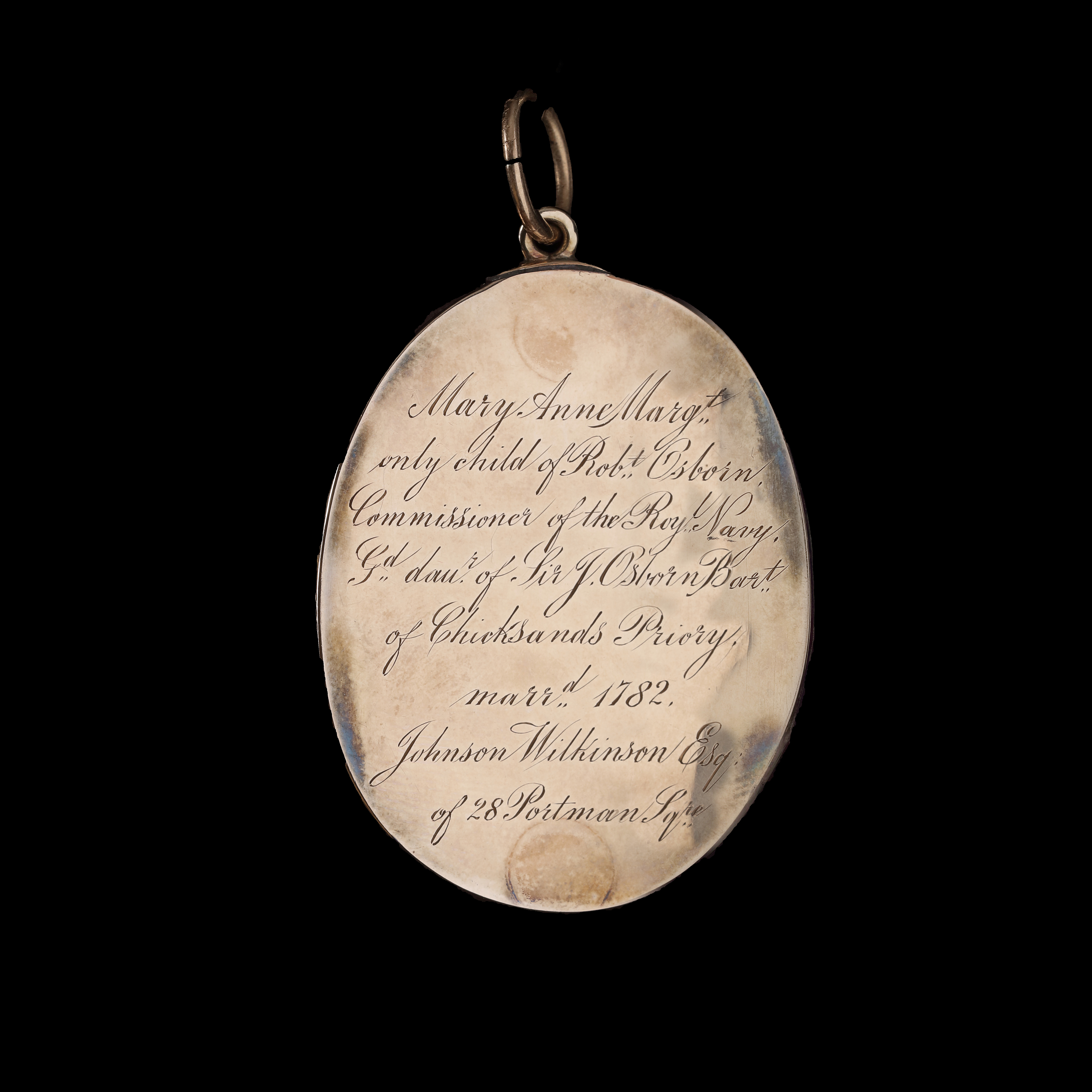 Mary Anne Magaret (née Osborn) and Johnson Wilkinson; circa 1782