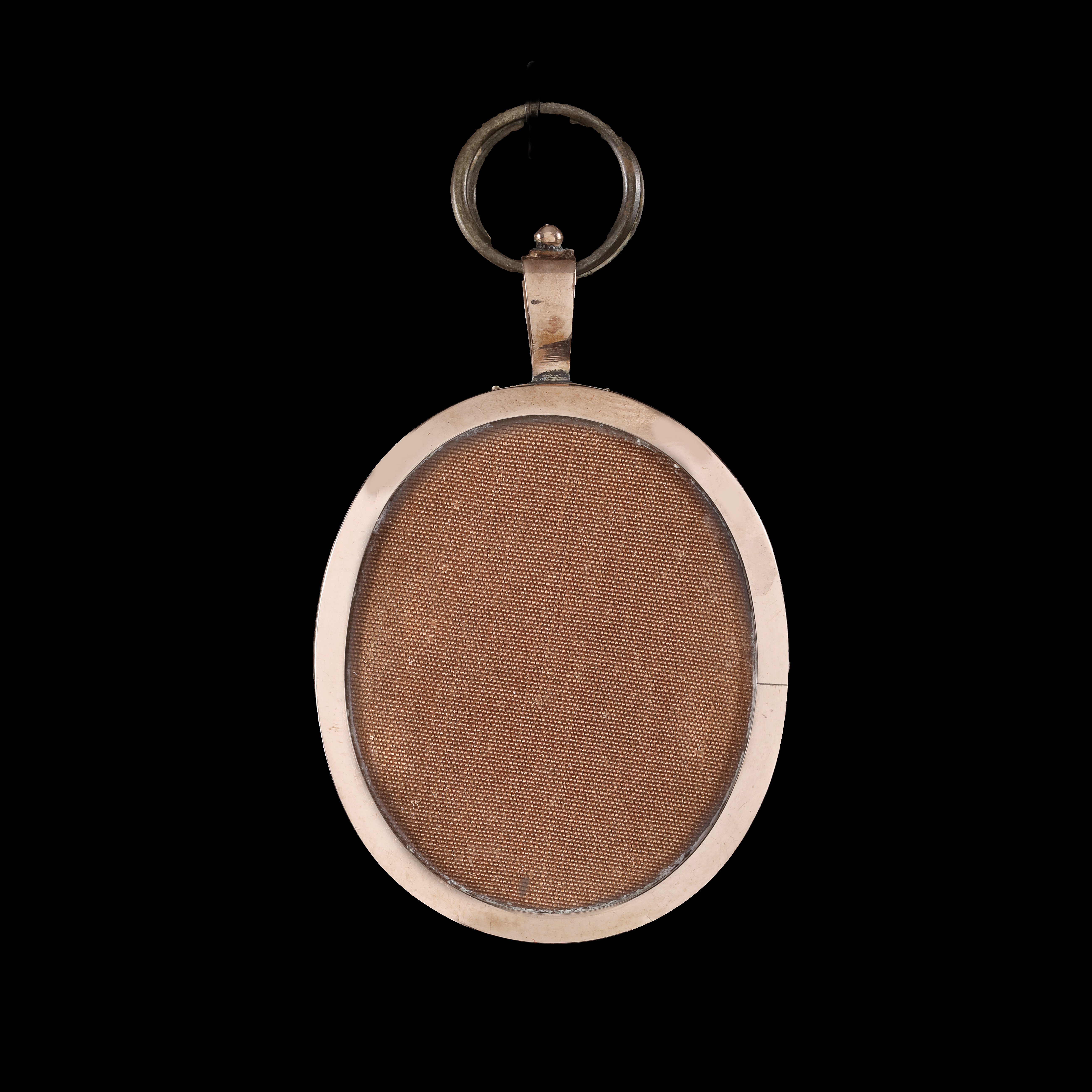 Portrait miniature of a young Boy, wearing a peppermint green coat