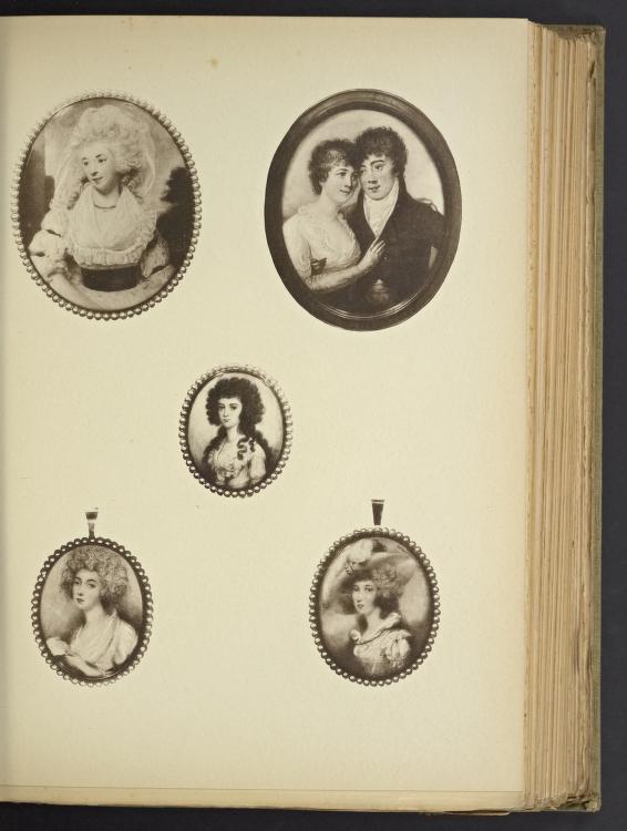 Mr Thomas James (1780-1853) and his wife, Mary Ann (nee Watkyns) (d. 1860), in an embrace